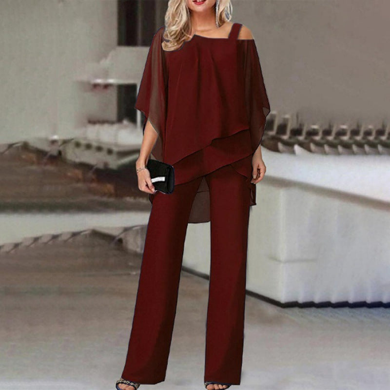 Ensemble Chic Fluide à Coupe Ample