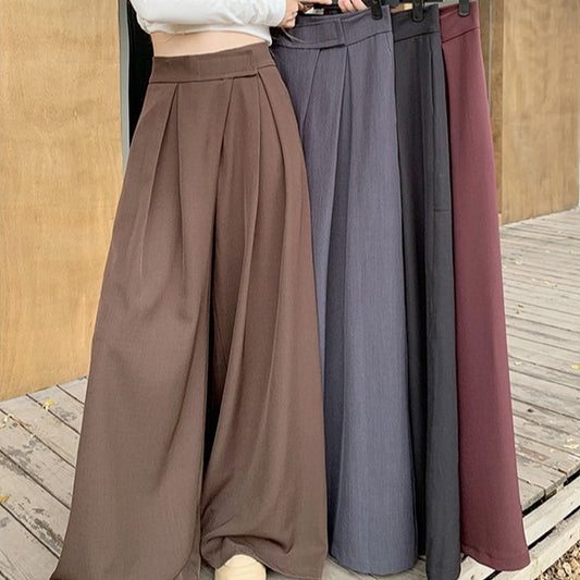 Pantalon Loose Taille Haute Casual