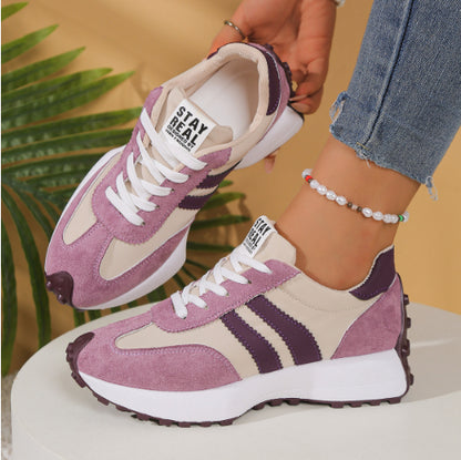 Baskets Casual Semelle Épaisse