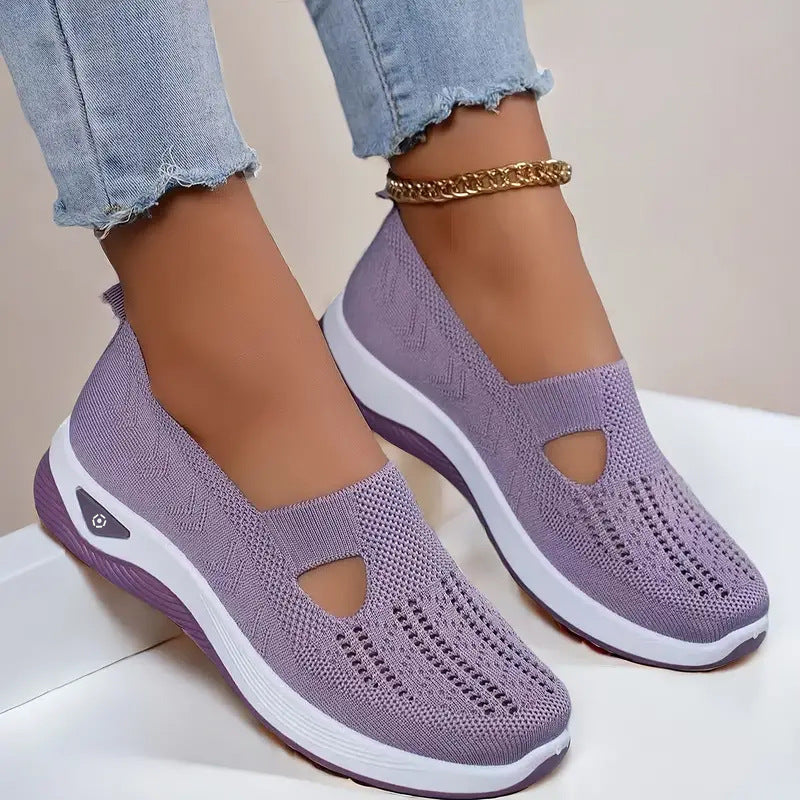 Chaussures Slip-On Respirantes en Maille