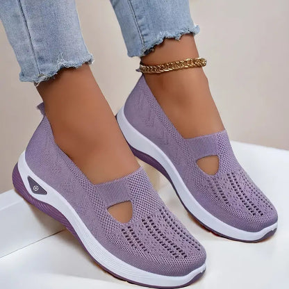 Chaussures Slip-On Respirantes en Maille