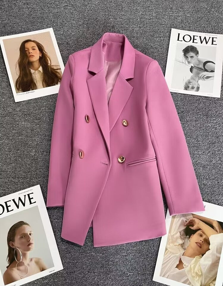 Blazer Tailleur Structuré – Élégance Moderne