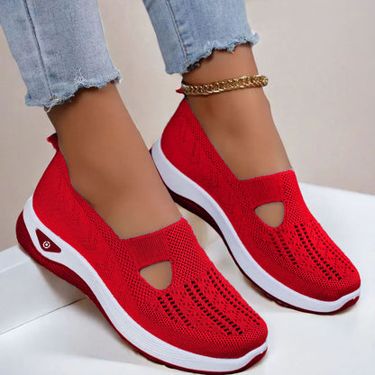 Chaussures Slip-On Respirantes en Maille