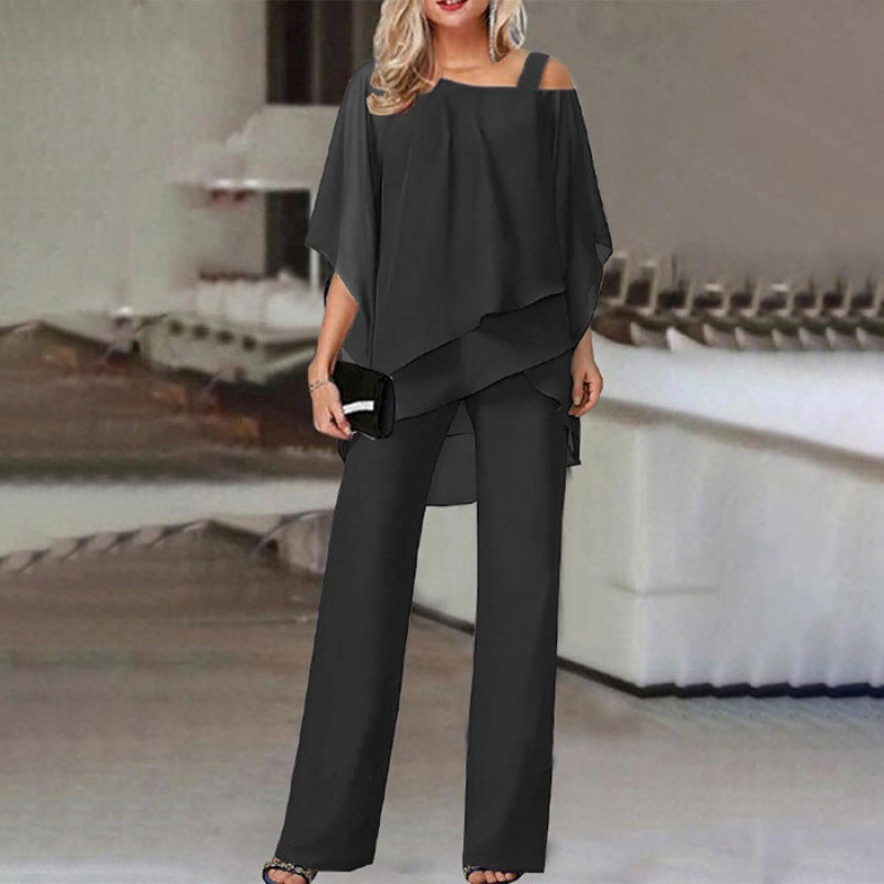 Ensemble Chic Fluide à Coupe Ample