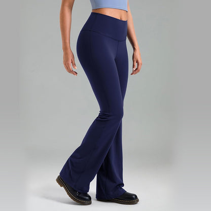 Pantalon Stretch Flare à Taille Haute