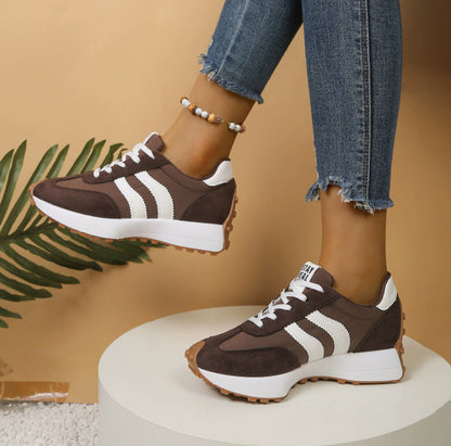 Baskets Casual Semelle Épaisse