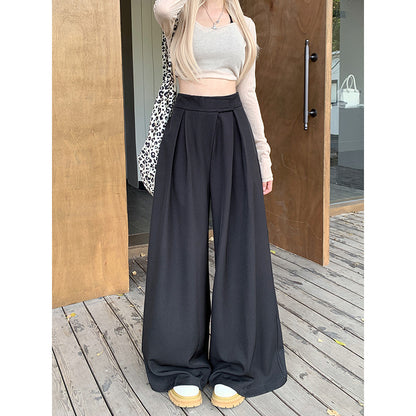 Pantalon Loose Taille Haute Casual
