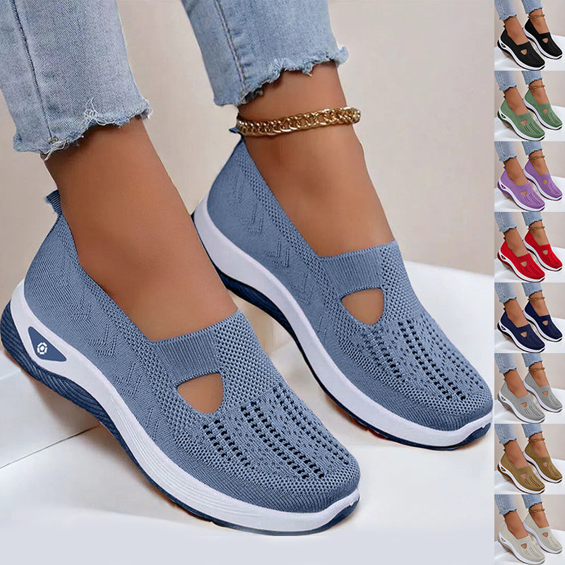 Chaussures Slip-On Respirantes en Maille
