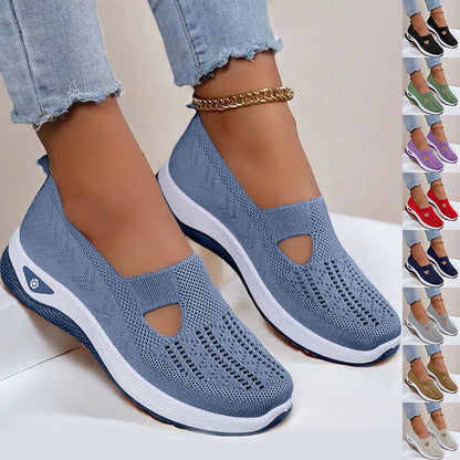 Chaussures Slip-On Respirantes en Maille