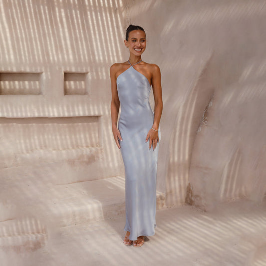 Robe Élégance Satinée Dos Nu