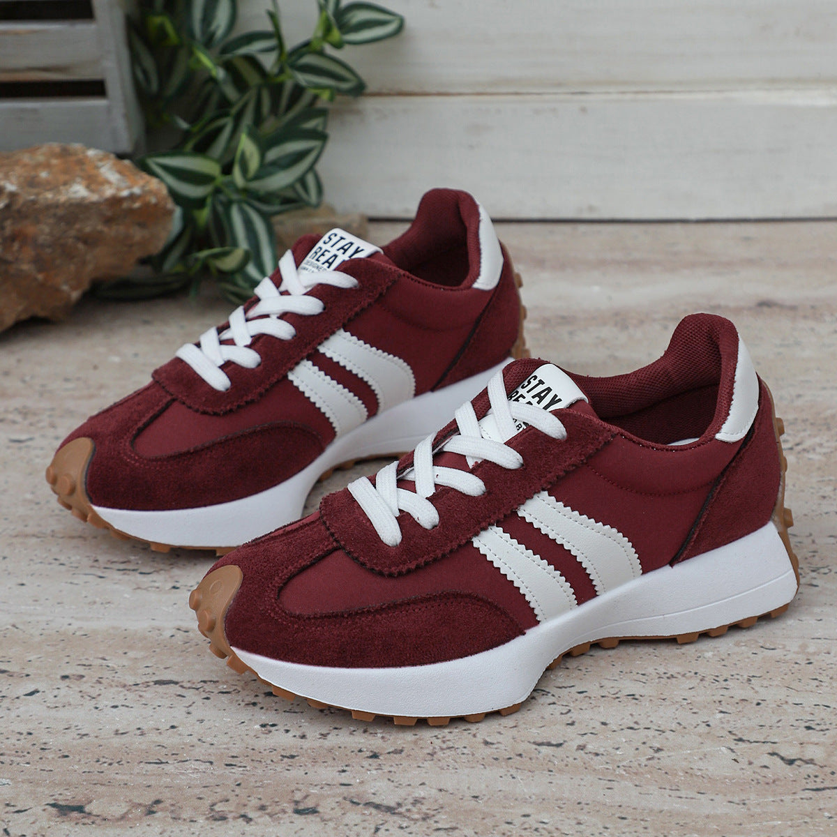 Baskets Casual Semelle Épaisse