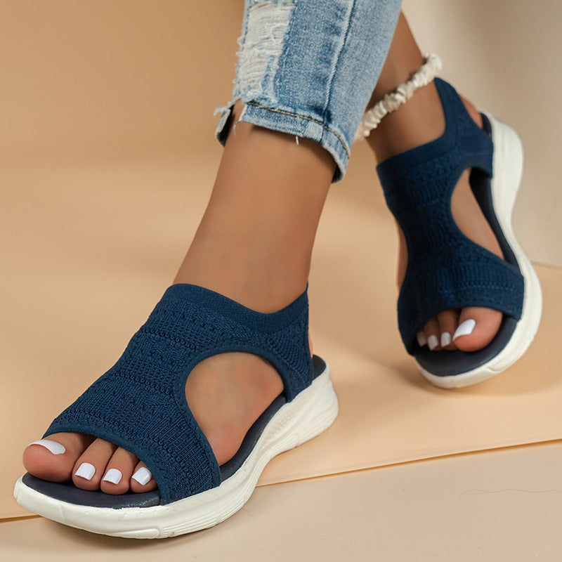 Sandales Légères à Découpe Élégante