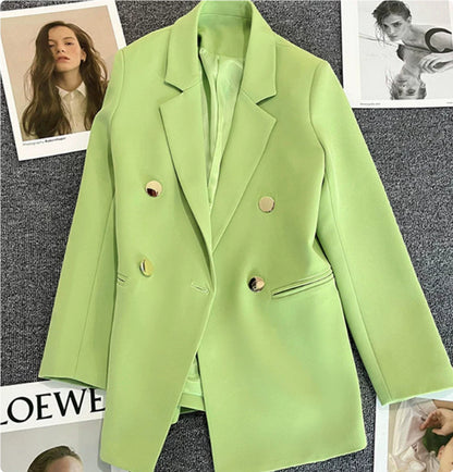 Blazer Tailleur Structuré – Élégance Moderne